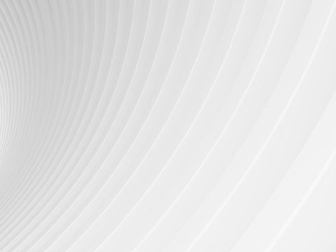 Abstract of white space architecture,Perspective of future design building