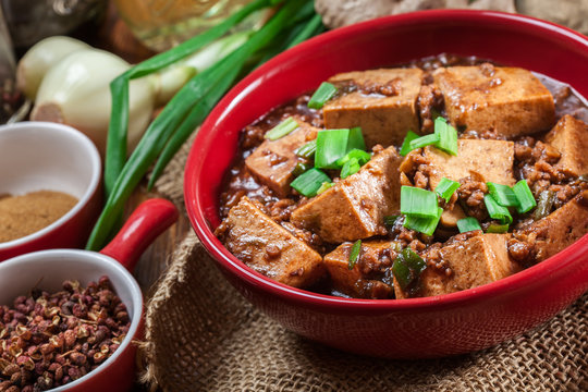 Mapo Tofu - sichuan spicy dish