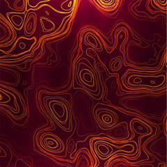 Abstract colorful topographic background with colored liquid wavy lines.