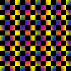 Abstract background. Chess board. Optical illusion. Texture. 