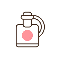 Pretty Bottle Pattern Colorful Vector Illustration