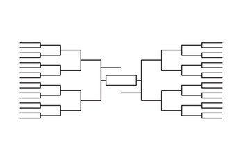 march madness , bracket tournament march line background  vector illustration