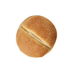 Bread. Burger burger. Round. For cooking. Cut. For your design. 