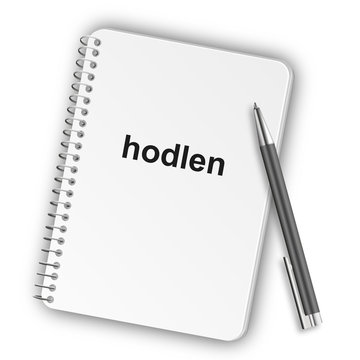 Notizblock Hochformat 05 - hodlen