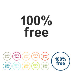 Runde Schaltflächen - App - 100 prozent kostenlos