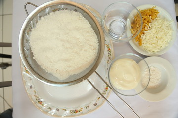 receitas, cozinhas, tapioca, polenta, canjica, mingal de puba, cocada, espetinho de fruta, foundue, brigadeiro, fazer