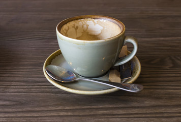 Empty coffee cup