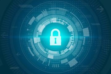 Vector digital technology background.