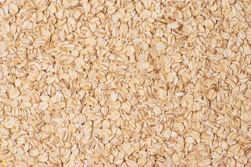 Many of oat flakes. Healthy tasty food