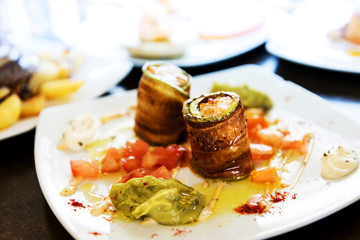 traditional spanish tapas snack appetizer