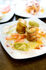 traditional spanish tapas snack appetizer