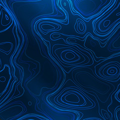 Abstract colorful topographic background with colored liquid wavy lines.