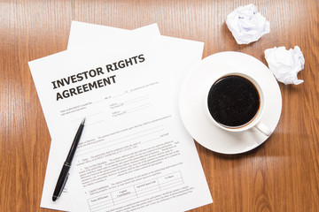 investor rights agreement