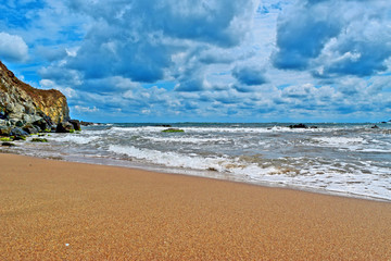 Blue sky and sea