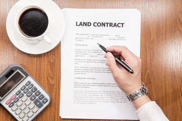land contract