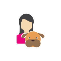 Dog People Logo Icon Design