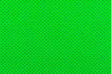 Texture of green fabric