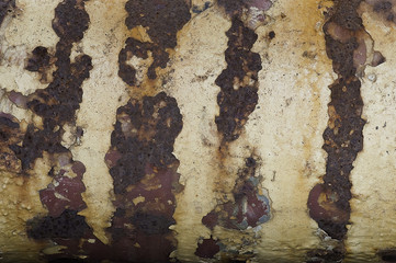 Abstract image of rusty metal