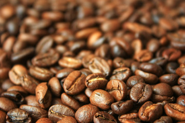 Fragrant coffee beans