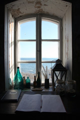 View from the Market lighthouse in Baltic sea