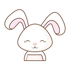 Cute rabbit icon