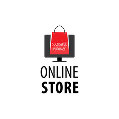 vector logo market shopping