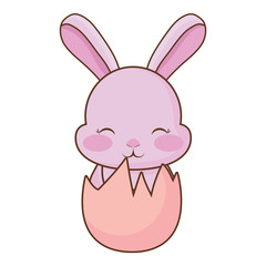 Cute rabbit icon