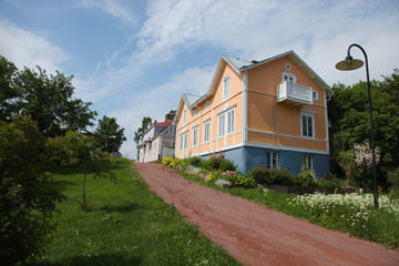 Houses in Marienhamn