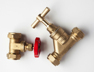 Brass and Copper Plumbing Items