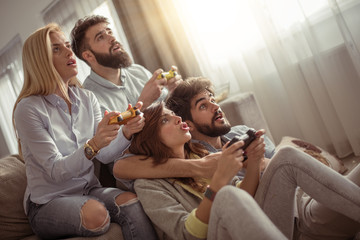 Friends and video games