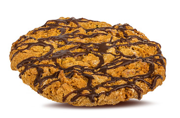 Cookies isolated on white background with clipping path