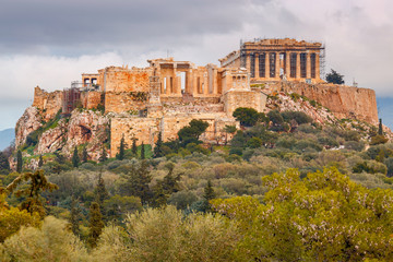 Fototapeta na wymiar Athens. The Parthenon on the Acropolis.