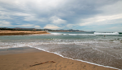 River Jetty Estuary inlet at San Jose Del Cabo in Baja California Mexico BCS