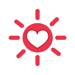 Heart vector icon