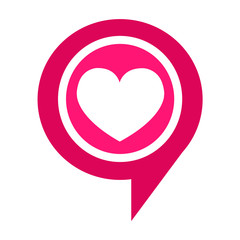 Heart vector icon