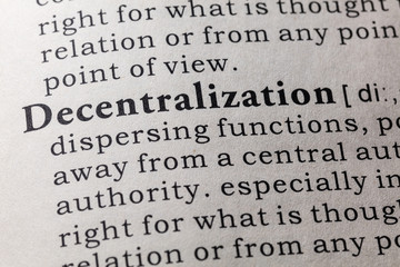 definition of decentralization