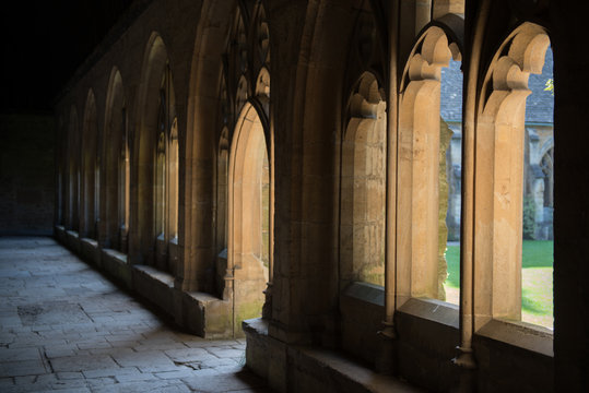 Kreuzgang vom New College in Oxford