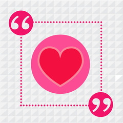 Heart vector icon