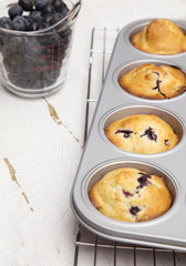 Homemade Blueberry Muffins