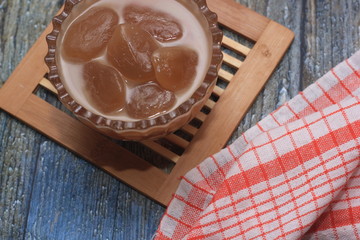 sugar palm fruit kolak