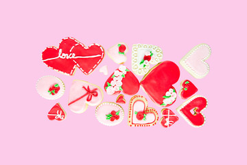 galletas de coraz&oacute;n