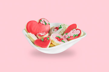 galletas de coraz&oacute;n