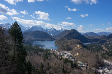 Alpen bei F&uuml;ssen Bayern Bavaria 