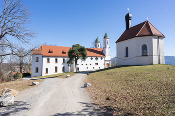 Fototapeta na wymiar Bad Tölz Kloster Bavaria Bayern 
