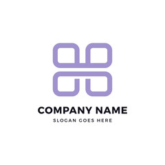 H letter logo design
