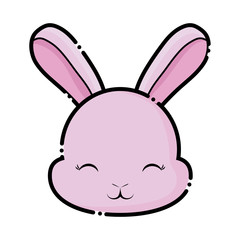 Cute rabbit icon