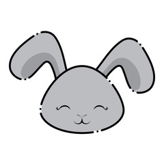 Cute rabbit icon