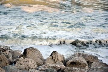 sea in winter