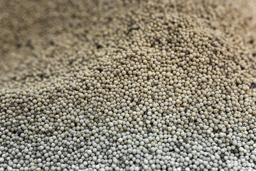 Fresh fruits and vegetables .White pepper