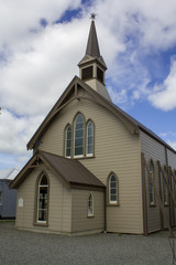 Fototapeta na wymiar New Zealand church